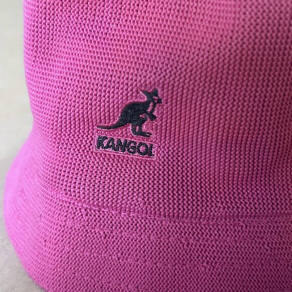 Kangol Blue Tropic Bin Azalea Bucket Hat ASO Emily Cooper in Emily in Paris - Picture 4 of 9